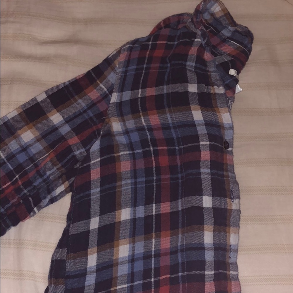 Navy Blue Flannel
